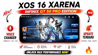 Infinix XOS 16 XArena GT 50 Pro Edition for Infinix Devices 🔥 Update Terbaru