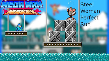 Viewer Levels | Steel Woman Remake (Perfect Run) | Mega Man Maker
