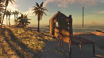 Starting a Beach House and Raft - Stranded Deep