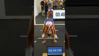 Most Chest To Ground Burpees In Three Minutes Female - 61 By Paula Pudak
