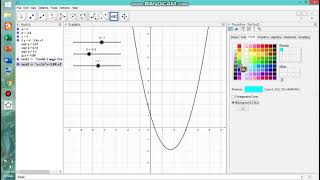 Media Pembelajaran Persamaan Kuadrat berbasis Aplikasi Geogebra screenshot 2