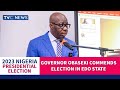 Governor Obaseki Commends Process, Urges Voters To Be Patient