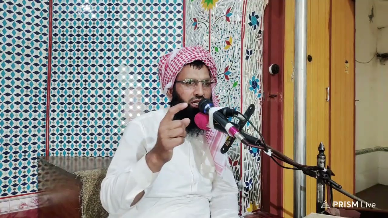 مقرر۔۔۔ مولانا عبد القدوس عاصم۔موضوع ۔۔سیرت سیدنا عائشہ صدیقہ رضی اللّٰہ عنہا 