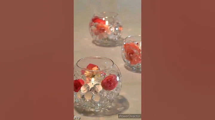 DIY dollar tree centerpiece for wedding decoration #dollartree #shorts #shortvideo #viral #trending