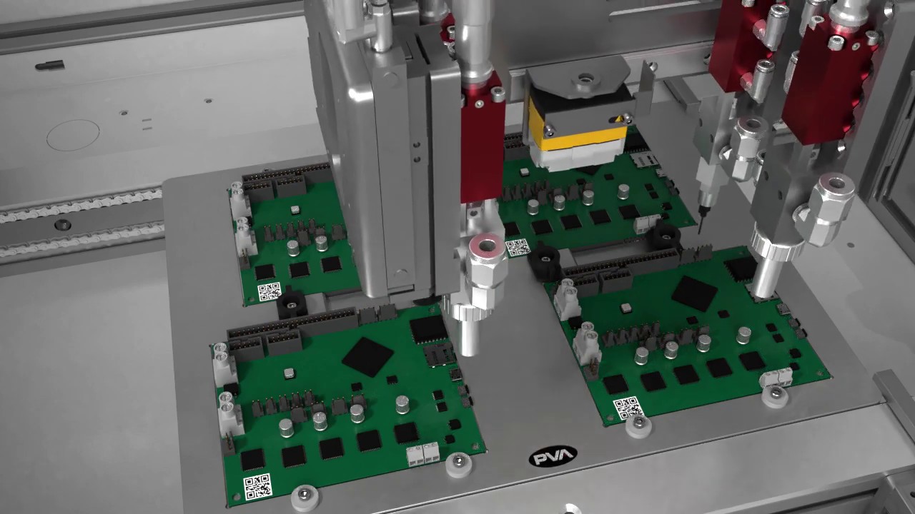 PVA Conformal Coating Line YouTube