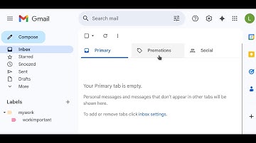 Gmail Inbox Remove Promotion and Social Tabs
