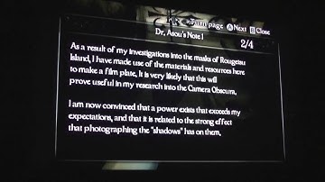 Fatal Frame 4 English Patch :: First Hour Part 2 First Shot!
