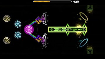 Geometry Dash Insane Demon-Intoxication, 1 coin