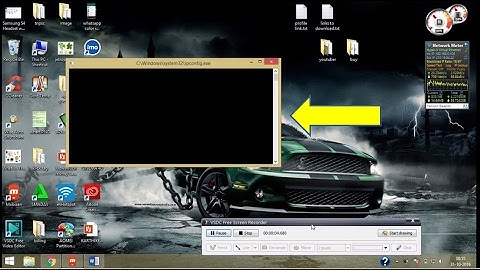How to fix C:\Windows\System32\ipconfig.exe   cmd Black Screen flashing up malware