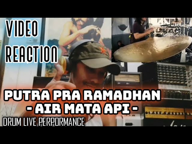 AIR MATA API - PUTRA PRA RAMADHAN - LIVE BURGERKILL - REACTION VIDEO class=
