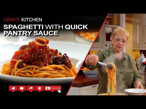 Spaghetti with Quick Pantry Sauce