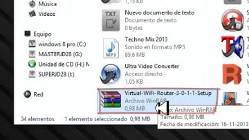 como crear una conexion wifi router w7/w8
