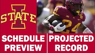 Iowa State Football 2024 Schedule Preview & Record Projection