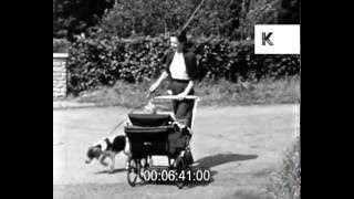 Early 50s UK Housewife Day in a Life Home Movies