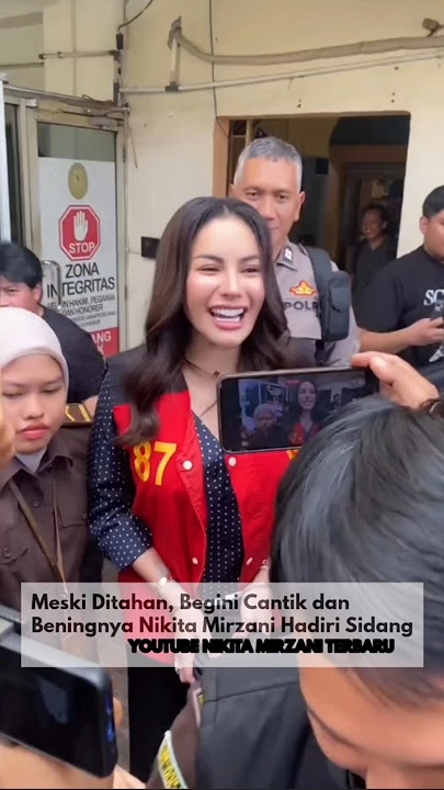 Even Though She's Being Detained, This Is How Beautiful and Clear Nikita Mirzani Looks When She A...