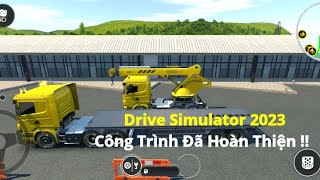 Drive Simulator 2023 (Xây Dựng Lớn - Dự Án Trạm Xe Bus) | HD Gameplay screenshot 4