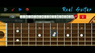 Radiohead | No Surprises | Real Guitar Toturial (on Android) screenshot 5