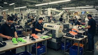How Nike Shoes Are Made – Inside the Factory Process