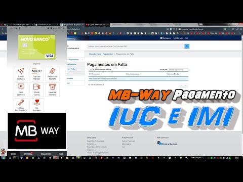 MBWAY Como pagar o IUC e IMI diretamente do Site das Finanças Autoridade Tributária Pagar com MB-WAY
