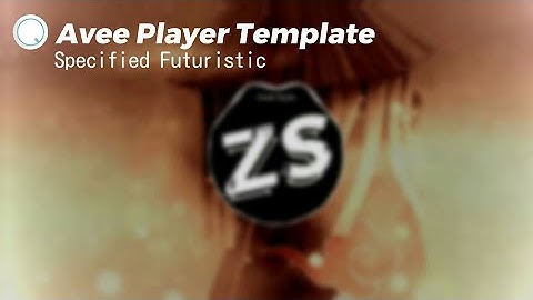 [FREE DOWNLOAD] Specified Futuristic Template Avee Player