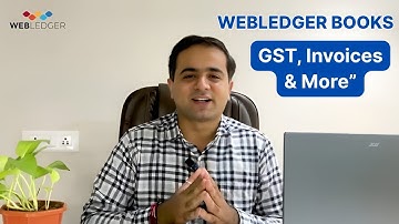 👉 WebLedger Books | Business Accounting Software | Gujarati Video