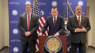 AG Coleman Holds Press Conference Following Indictment of London Mayor
