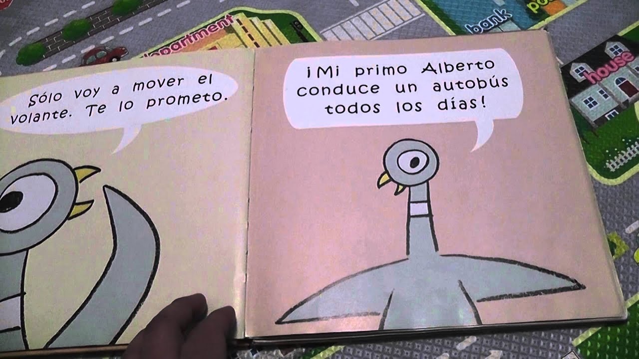 Don't Let the Pigeon Drive the Bus (spanish) - YouTube