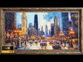 Chicago Cityscape Screensaver 2 Hours | Relaxing City Art for 4K Frame TV Art Ambient Display