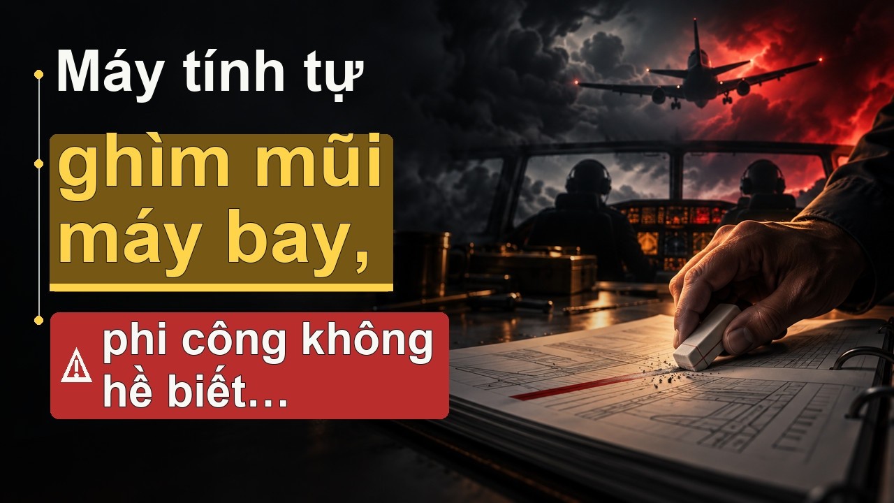 Boeing 737 MAX: phần mềm MCAS và cái tên bị xoá khỏi sổ tay phi công