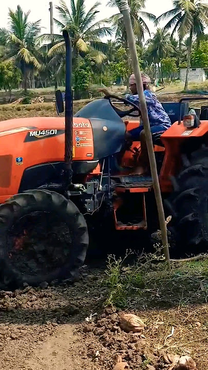 kubota tractor 4x4 #village #village #agriculture #vivasayam #trending #short #kubota #kubotatractor