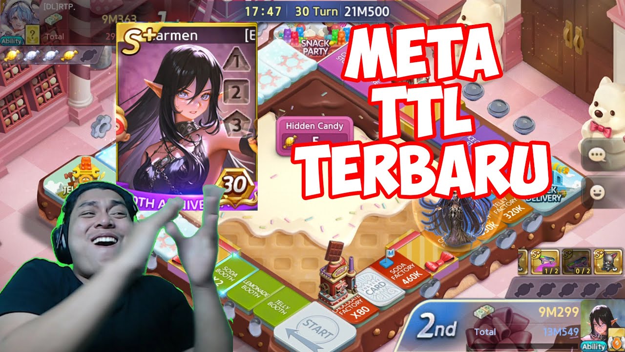 GAMEPLAY CHARMIN ! , CARD META TTL TERBARU || GETRICH