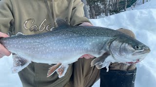 Yukon Arctic Char Fishing in -45°C (SKETCHY ICE) THIS VIDEO IS A JOKE by GTZ Outdoors 163 views 1 month ago 8 minutes, 54 seconds