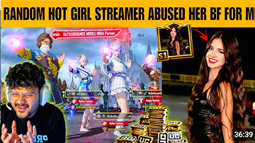 3 Random rich girl teach me pubg😍 & call me noob best noob prank with thor gaming😳