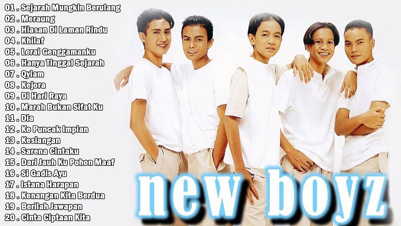 Tembang 90an NEW BOYZ   Full Album Terbaik New Boyz