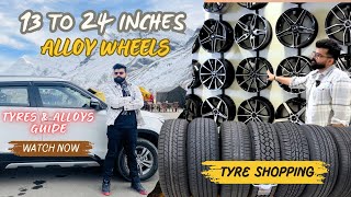 Changing Tyres After 1 lakh+ Kms/Apollo Tyres 2024/Tyre and Alloy Wheels