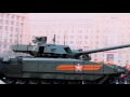 Dumps tower at t14 armata on the victory parade