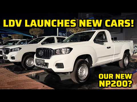 LDV Launches New Bakkies and Teases NP200 Replacement!