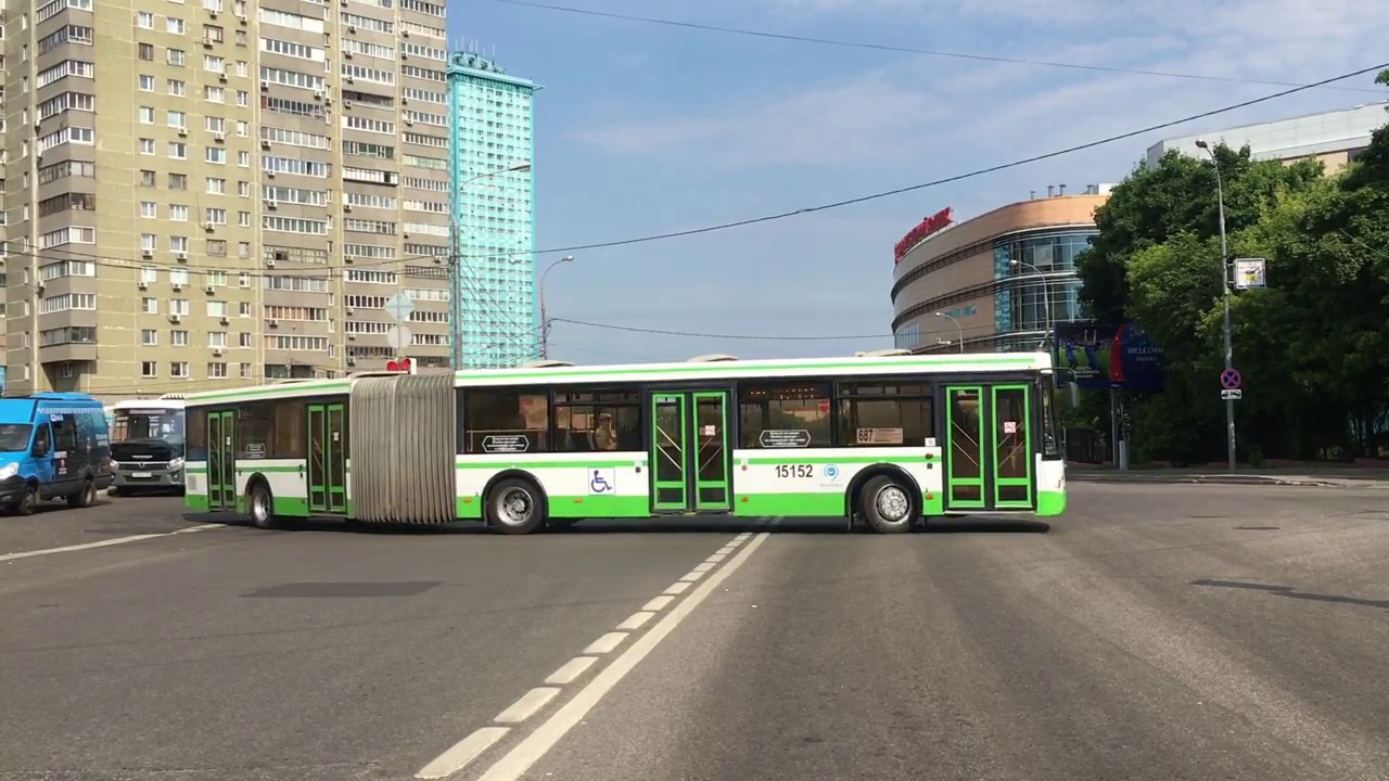 Маршрут 60 м.Щукинская-МФЦ Хорошово-Мневники - YouTube