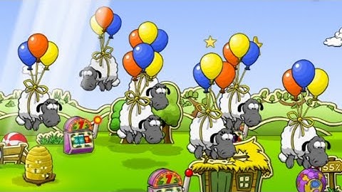 Clouds & Sheep - Level 63 - Balloon Sky Sheep - Gameplay Walkthrough HD 2024