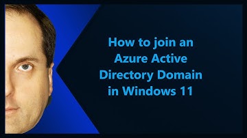 How to join an Azure Active Directory Domain in Windows 11