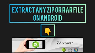 HOW TO EXTRACT ANY ZIP OR RAR FILE ON ANDROID 100% REAL screenshot 1