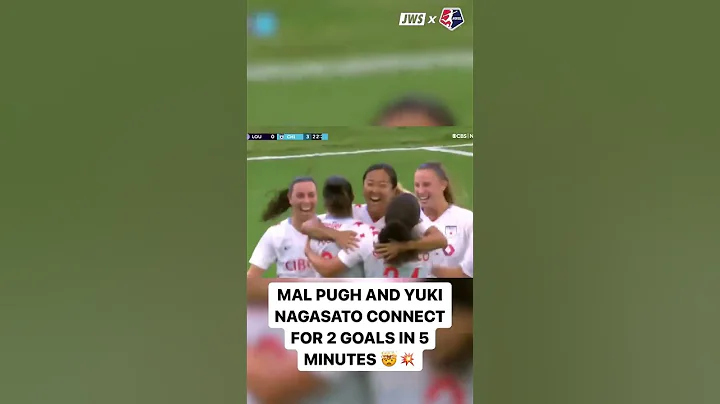 Pugh and Nagasato said HOLD MY DRINK. #nwsl