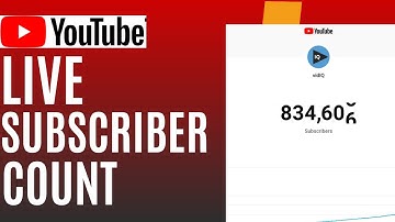 How to See Live Subscriber Count On YouTube | Live Subscriber Count Website