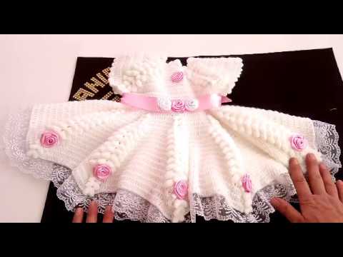 Çok güzel bebek elbisesi yapılışı 1.bölüm