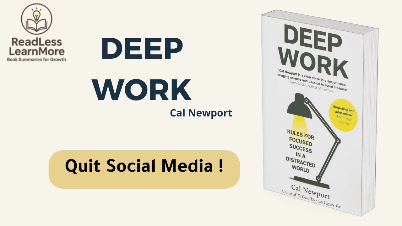 Quit Social Media: Reclaim Your Time & Focus | Deep Work Rule 3 ...