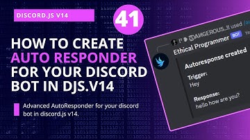 Creating an Autoresponder for Your Discord Bot in Discord.js v14