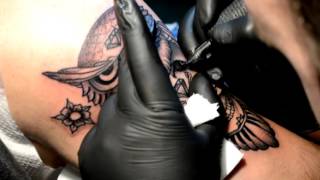Acanomuta Tattoo Studio - Maori Owl Tattoo