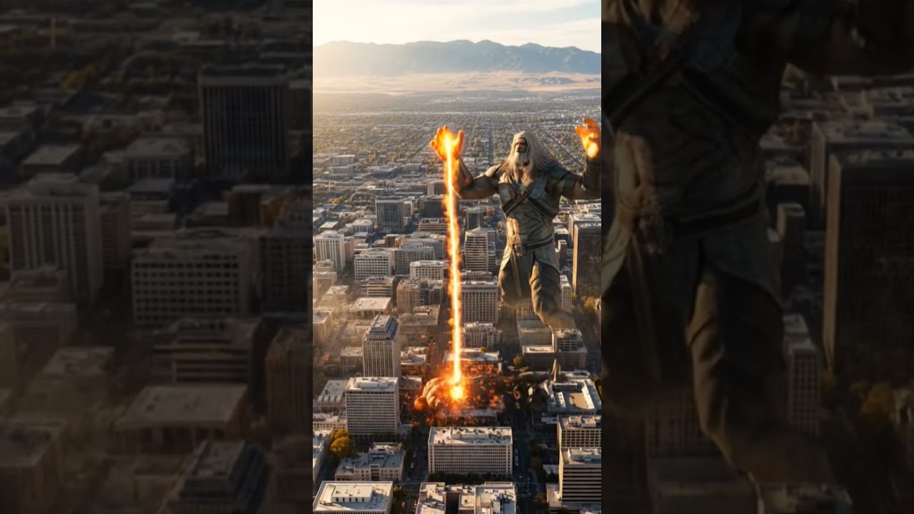 2 giants fighting in salt lake city