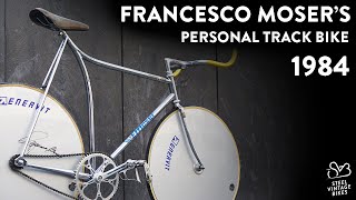 Francesco Moser Personal Track Bike 1984