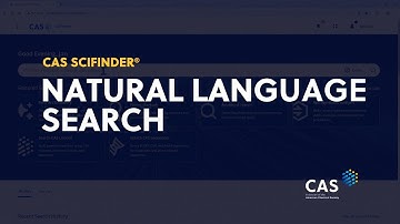 Natural Language Search in CAS SciFinder®